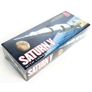 NASA Model Kit Saturn V with Lunar Module 1:200 Scale- AMT846/12 - New In Box